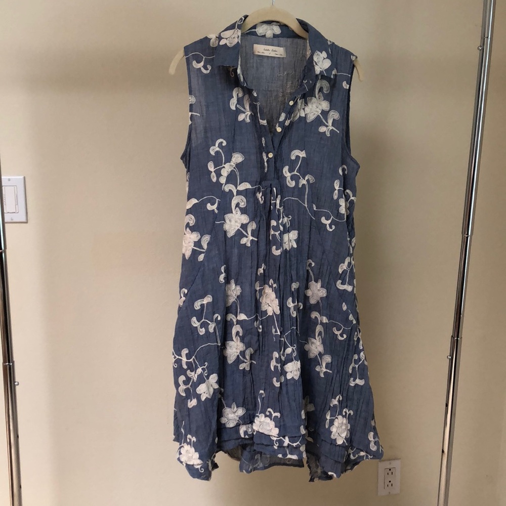 Anthropologie Isabella Sinclair trapeze dress